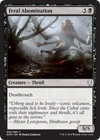 Feral Abomination [Dominaria] | Gaming Infinity