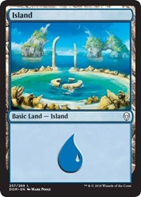 Island (257) [Dominaria] | Gaming Infinity