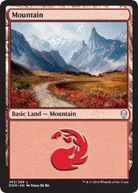 Mountain (262) [Dominaria] | Gaming Infinity