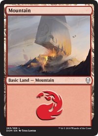 Mountain (263) [Dominaria] | Gaming Infinity