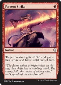 Fervent Strike [Dominaria] | Gaming Infinity