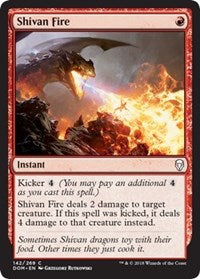 Shivan Fire [Dominaria] | Gaming Infinity