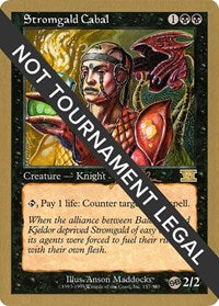 Stromgald Cabal - 1999 Jakub Slemr (6ED) (SB) [World Championship Decks 1999] | Gaming Infinity