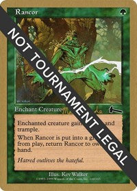 Rancor - 1999 Matt Linde (ULG) [World Championship Decks] | Gaming Infinity
