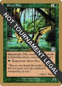 River Boa - 1999 Matt Linde (6ED) [World Championship Decks 1999] | Gaming Infinity