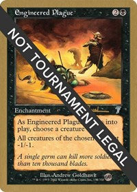 Engineered Plague - 2001 Antoine Ruel (7ED) (SB) [World Championship Decks 2001] | Gaming Infinity