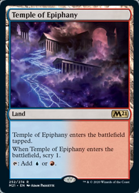Temple of Epiphany [Core Set 2021] | Gaming Infinity