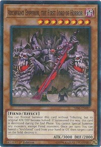 Archfiend Emperor, the First Lord of Horror [Structure Deck: Lair of Darkness] [SR06-EN007] | Gaming Infinity