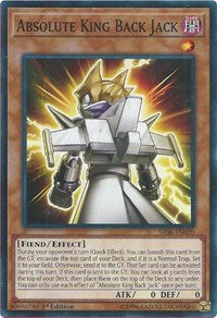 Absolute King Back Jack [Structure Deck: Lair of Darkness] [SR06-EN020] | Gaming Infinity