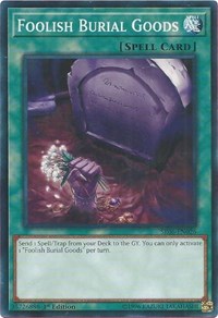 Foolish Burial Goods [Structure Deck: Lair of Darkness] [SR06-EN026] | Gaming Infinity