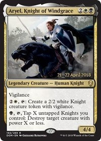 Aryel, Knight of Windgrace [Dominaria Promos] | Gaming Infinity