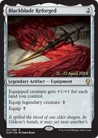 Blackblade Reforged [Dominaria Promos] | Gaming Infinity