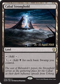 Cabal Stronghold [Dominaria Promos] | Gaming Infinity