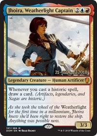 Jhoira, Weatherlight Captain [Dominaria Promos] | Gaming Infinity