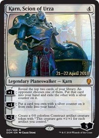 Karn, Scion of Urza [Dominaria Promos] | Gaming Infinity