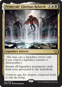 Primevals' Glorious Rebirth [Dominaria Promos] | Gaming Infinity