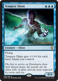 Tempest Djinn [Dominaria Promos] | Gaming Infinity