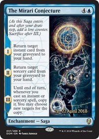 The Mirari Conjecture [Dominaria Promos] | Gaming Infinity