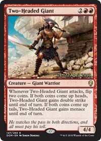 Two-Headed Giant [Dominaria Promos] | Gaming Infinity