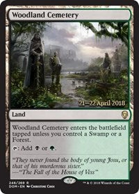 Woodland Cemetery [Dominaria Promos] | Gaming Infinity