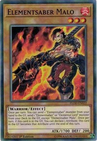 Elementsaber Malo [Flames of Destruction] [FLOD-EN022] | Gaming Infinity