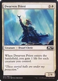 Dwarven Priest [Core Set 2019] | Gaming Infinity