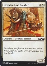 Loxodon Line Breaker [Core Set 2019] | Gaming Infinity