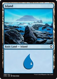 Island (288) [Commander Anthology Volume II] | Gaming Infinity