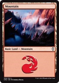 Mountain (305) [Commander Anthology Volume II] | Gaming Infinity