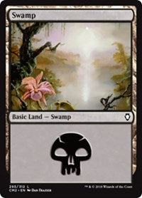 Swamp (293) [Commander Anthology Volume II] | Gaming Infinity