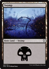 Swamp (297) [Commander Anthology Volume II] | Gaming Infinity