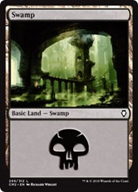 Swamp (299) [Commander Anthology Volume II] | Gaming Infinity