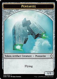 Pentavite Token [Commander Anthology Volume II Tokens] | Gaming Infinity