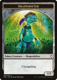 Shapeshifter Token [Commander Anthology Volume II Tokens] | Gaming Infinity