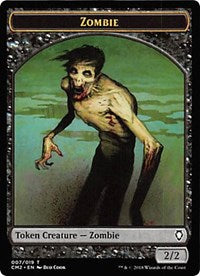 Zombie Token [Commander Anthology Volume II Tokens] | Gaming Infinity