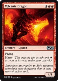 Volcanic Dragon [Core Set 2019] | Gaming Infinity