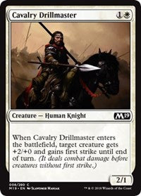 Cavalry Drillmaster [Core Set 2019] | Gaming Infinity