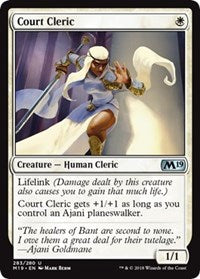 Court Cleric [Core Set 2019] | Gaming Infinity