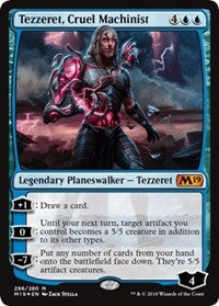 Tezzeret, Cruel Machinist [Core Set 2019] | Gaming Infinity