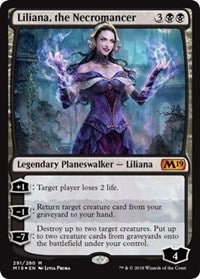 Liliana, the Necromancer [Core Set 2019] | Gaming Infinity