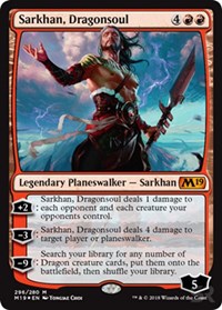 Sarkhan, Dragonsoul [Core Set 2019] | Gaming Infinity