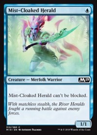 Mist-Cloaked Herald [Core Set 2019] | Gaming Infinity