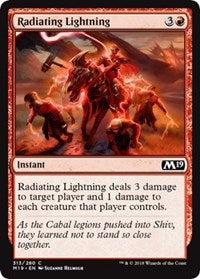 Radiating Lightning [Core Set 2019] | Gaming Infinity