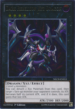 Dark Rebellion Xyz Dragon [NECH-EN053] Ultimate Rare | Gaming Infinity