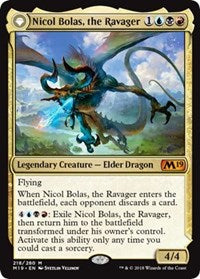 Nicol Bolas, the Ravager // Nicol Bolas, the Arisen [Core Set 2019] | Gaming Infinity