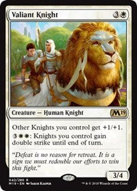 Valiant Knight [Core Set 2019] | Gaming Infinity