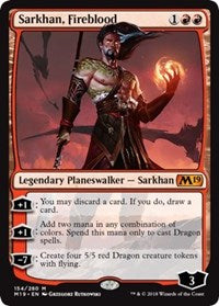 Sarkhan, Fireblood [Core Set 2019] | Gaming Infinity