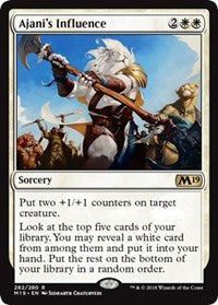 Ajani's Influence [Core Set 2019] | Gaming Infinity