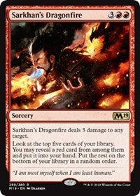 Sarkhan's Dragonfire [Core Set 2019] | Gaming Infinity