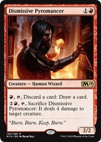 Dismissive Pyromancer [Core Set 2019] | Gaming Infinity